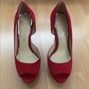 Jessica Simpson Red Heels